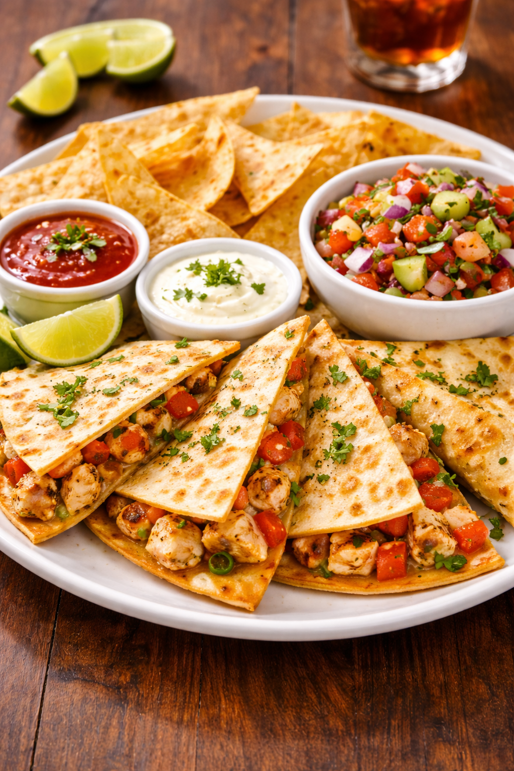 CHICKEN QUESADILLA